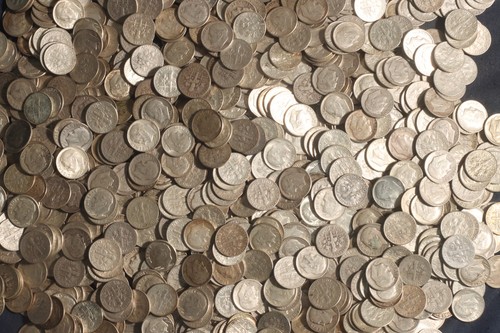 Roosevelt dime roll - dime,